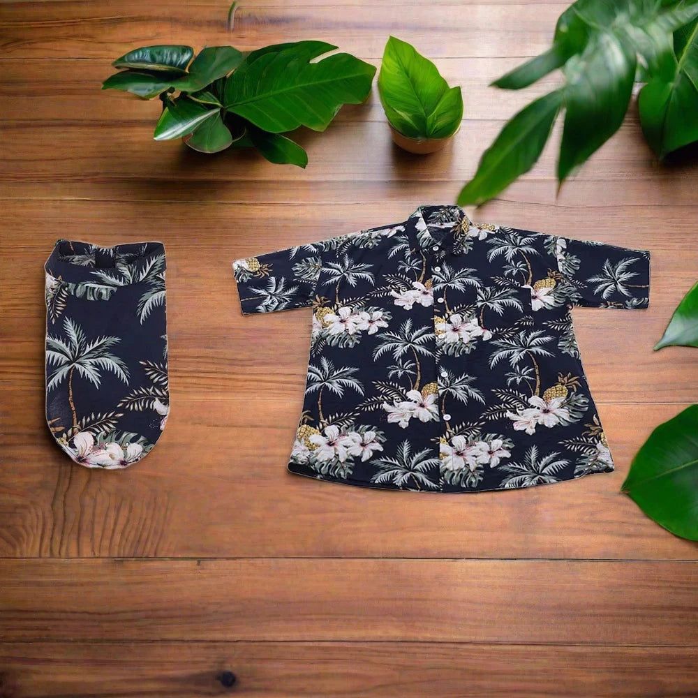 Matching Hawaiian Shirts for Dogs and Owners - FREE SHPPING - Classy Pet Life