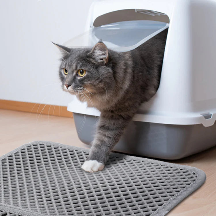 Mess‑Free Litter Mat -FREE TODAY ONLY - Classy Pet Life