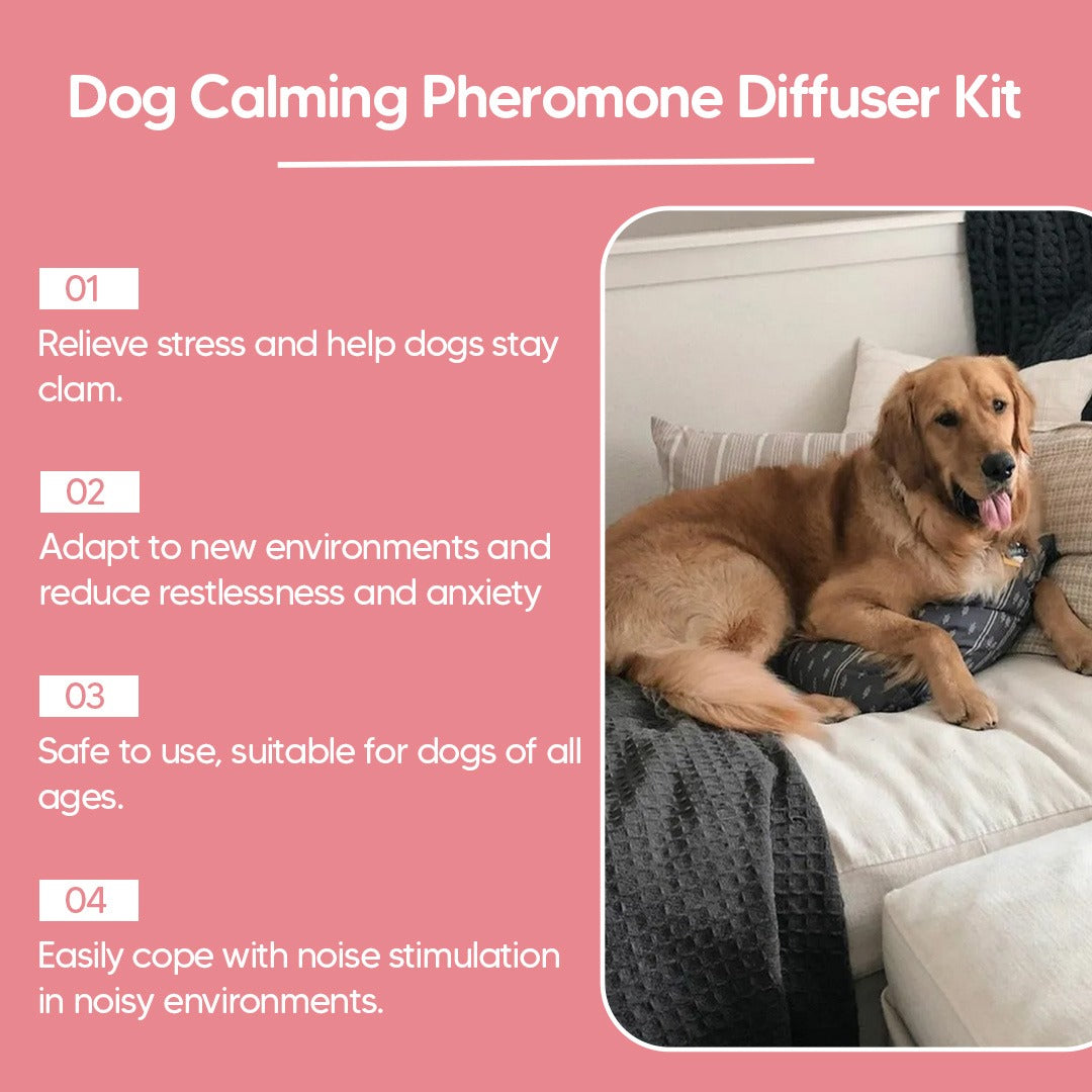 CalmEase™ Pet Calming Diffuser Kit – FREE Today Only