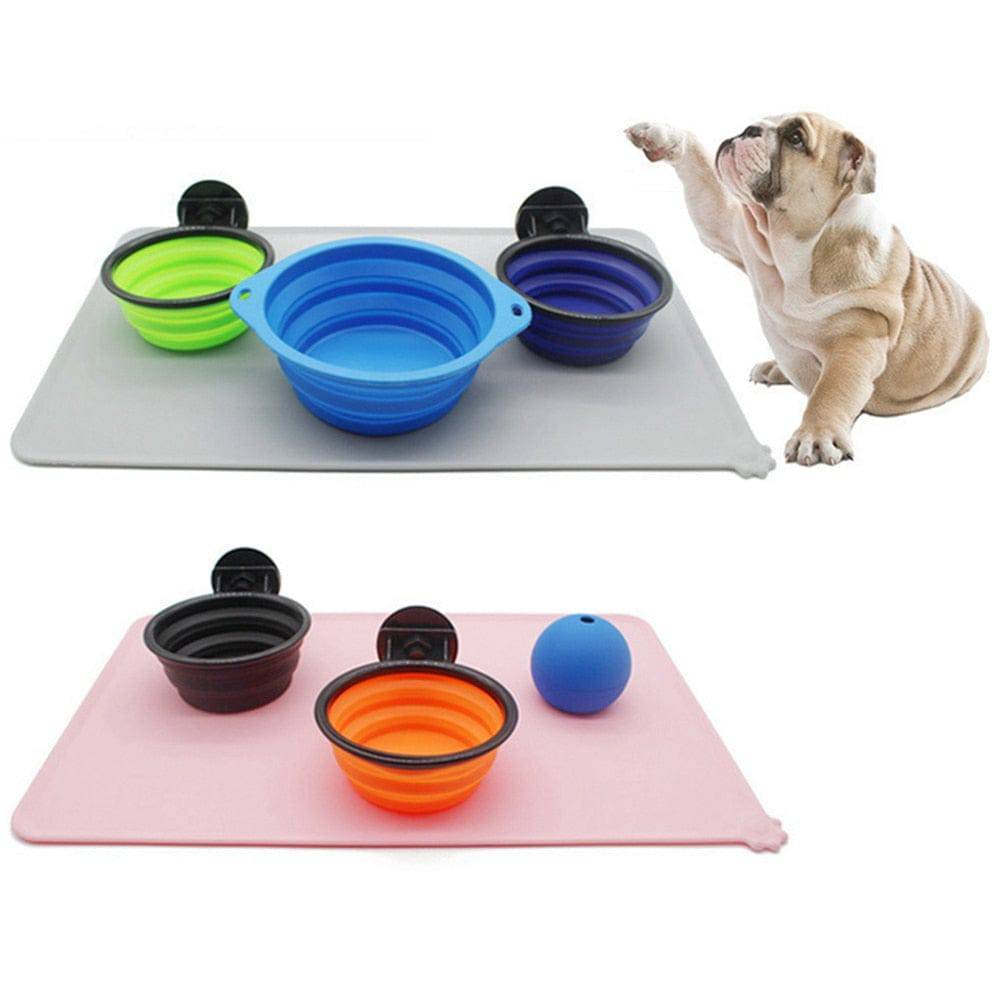 Spill-Proof Feeding Mat For Dogs and Cats - FREE TODAY ONLY - Classy Pet Life