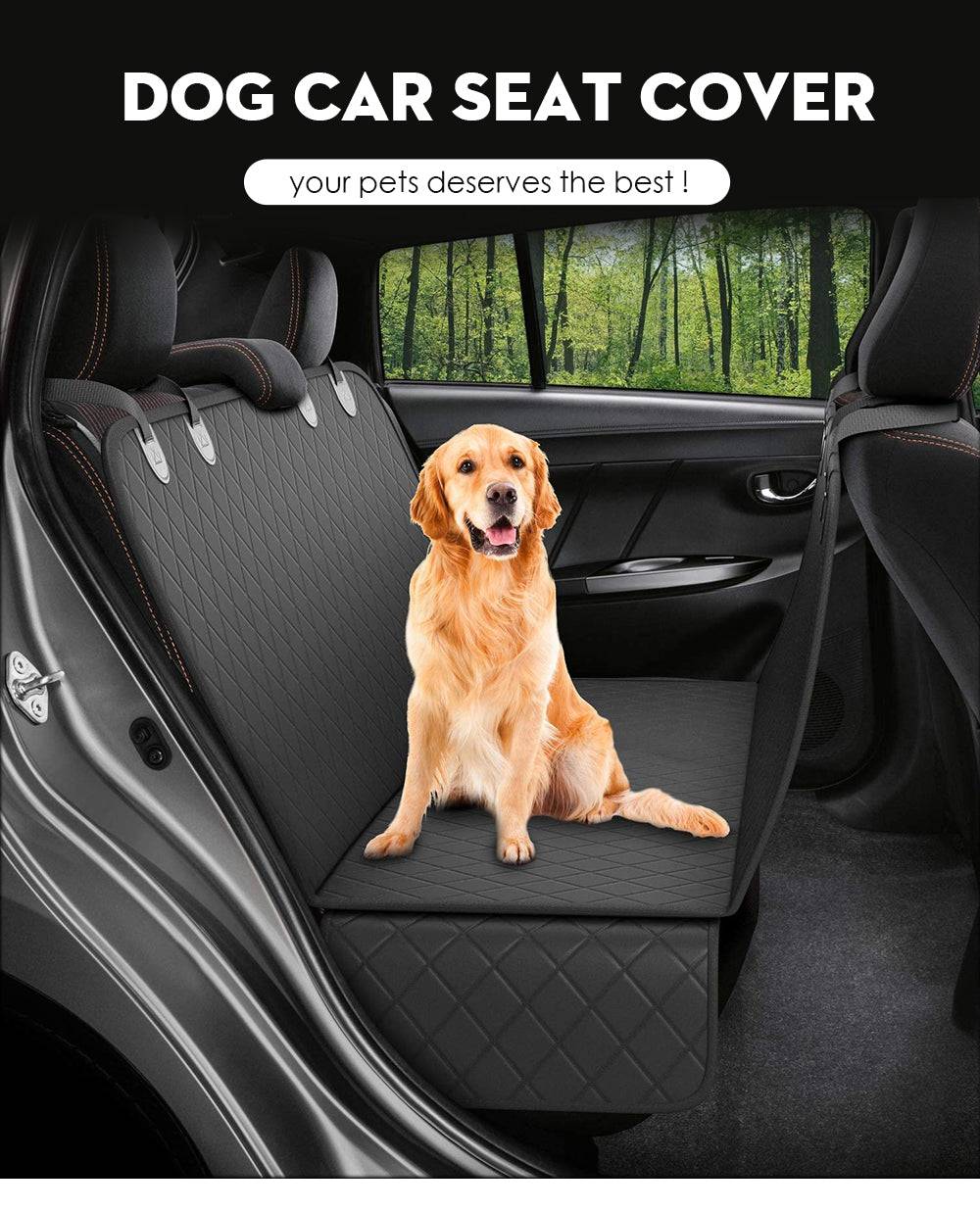 Waterproof Pet Car Seat Cover⢠- FREE SHIPPING - Classy Pet Life