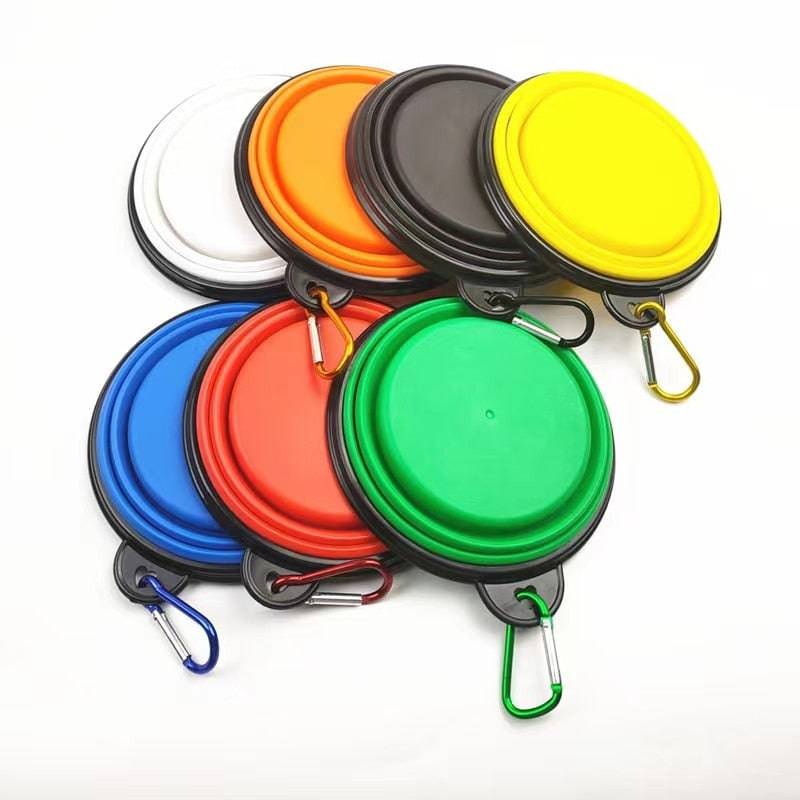 Foldable Silicone Pet Bowl Portable - 350ml - Free Today - Classy Pet Life
