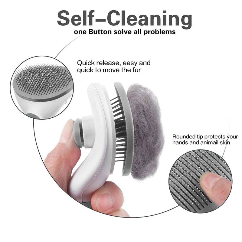 Pet Grooming Hair Brush™ - FREE SHIPPING - Classy Pet Life