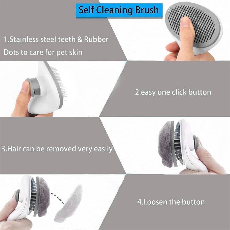 Pet Grooming Hair Brush™ - FREE SHIPPING - Classy Pet Life