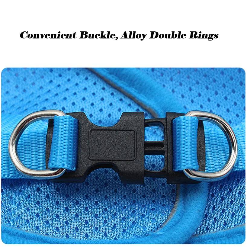 No Pull Reflective & Breathable Dog Harness + Leash - Classy Pet Life
