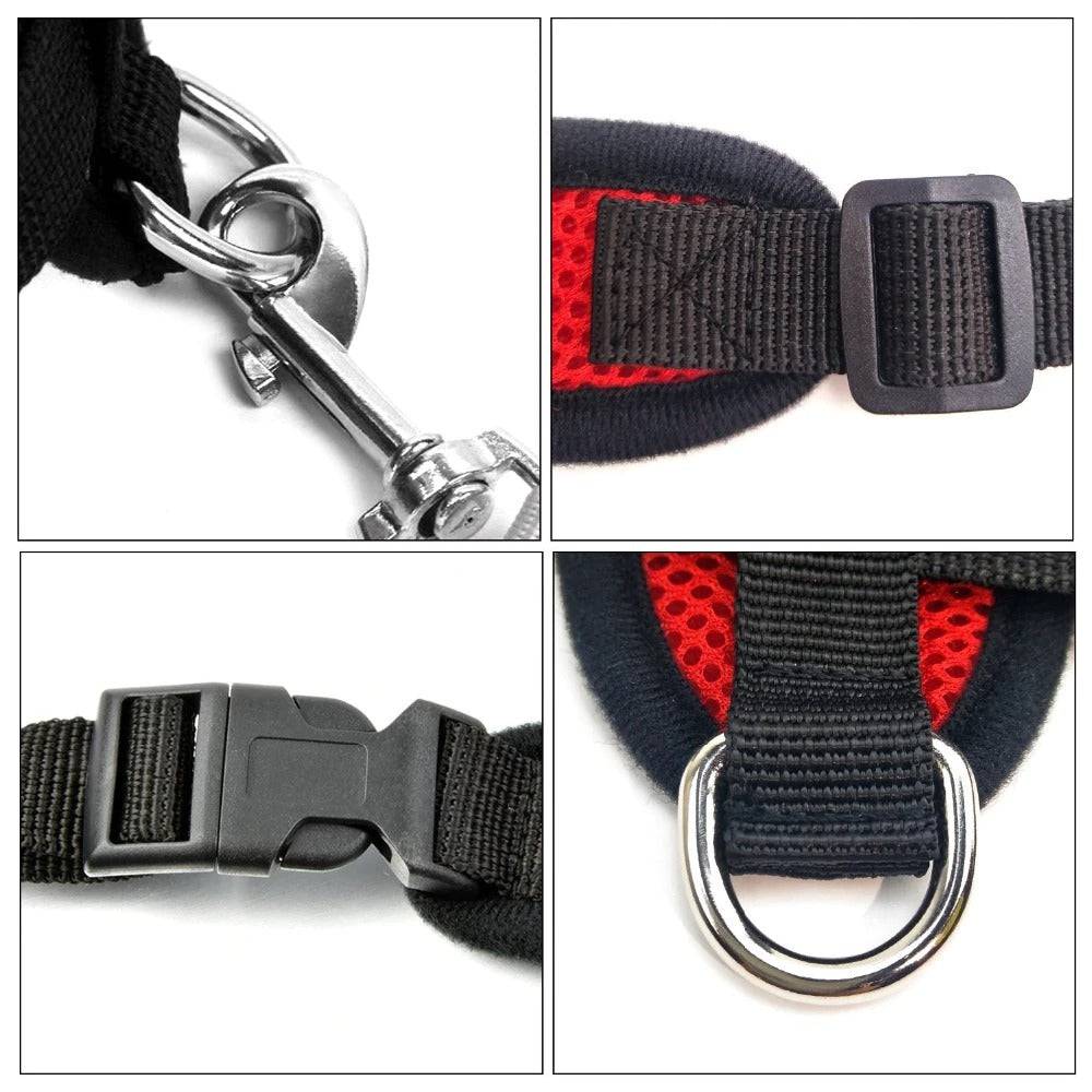 No Pull Reflective & Breathable Dog Harness + Leash - Classy Pet Life