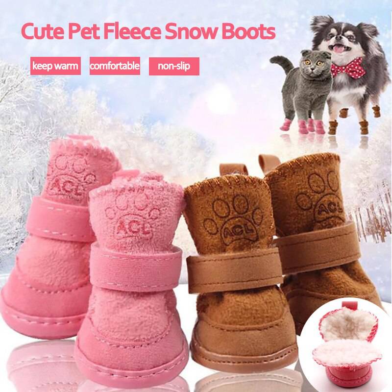 Fleece Warm Boots - FREE TODAY ONLY - Classy Pet Life
