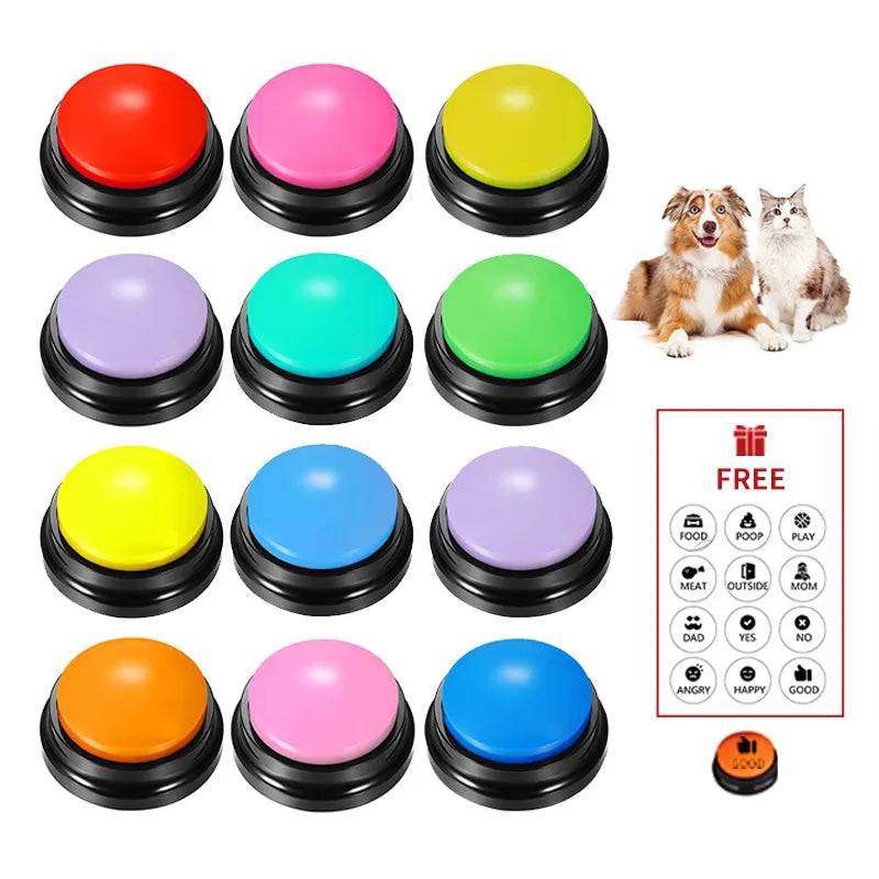 Voice Recording Pet Training buzzer/ button - FREE SHIPPING - Classy Pet Life