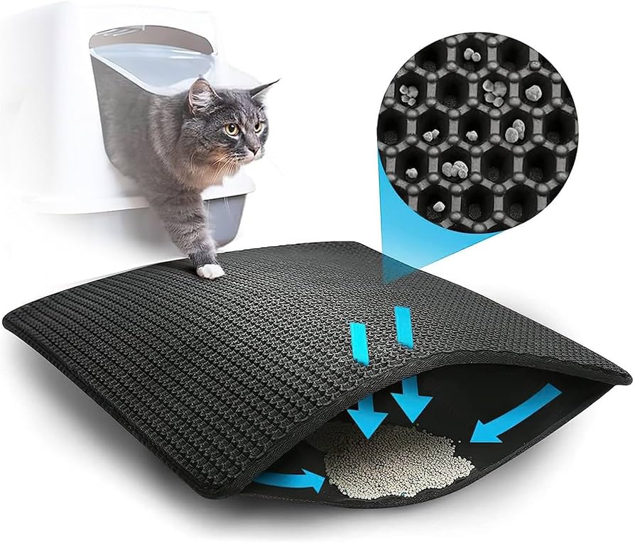 Mess‑Free Litter Mat -FREE TODAY ONLY - Classy Pet Life