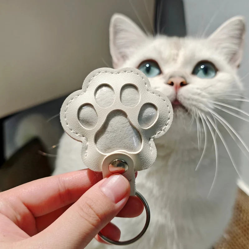 FurEverKeeps™ Paw Print Pet Hair Keepsake Keychain – FREE Today Only