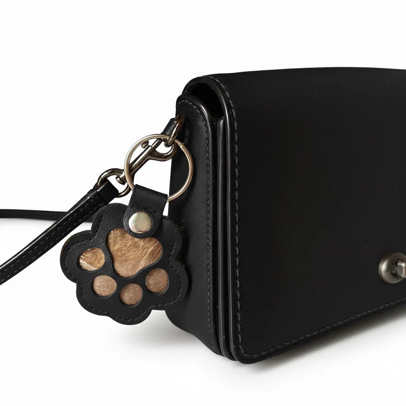 FurEverKeeps™ Paw Print Pet Hair Keepsake Keychain – FREE Today Only