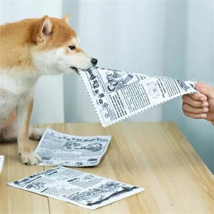 Newspaper Dog Toy - FREE TODAY ONLY - Classy Pet Life