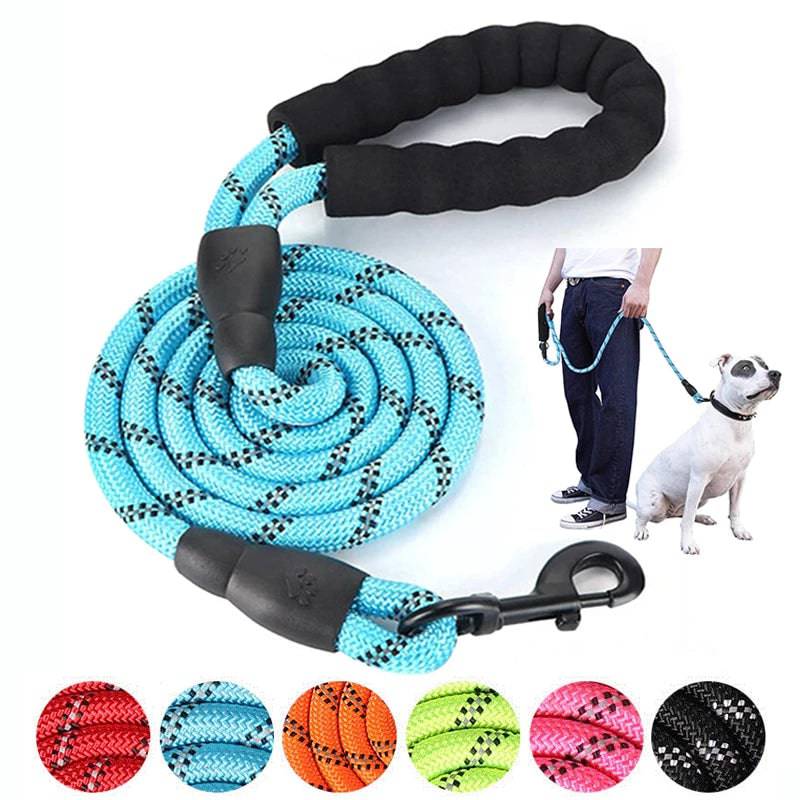 Strong Nylon Reflective Dog Leash - 50% + FREE SHIPPING - Classy Pet Life