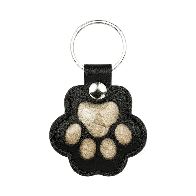 FurEverKeeps™ Paw Print Pet Hair Keepsake Keychain – FREE Today Only