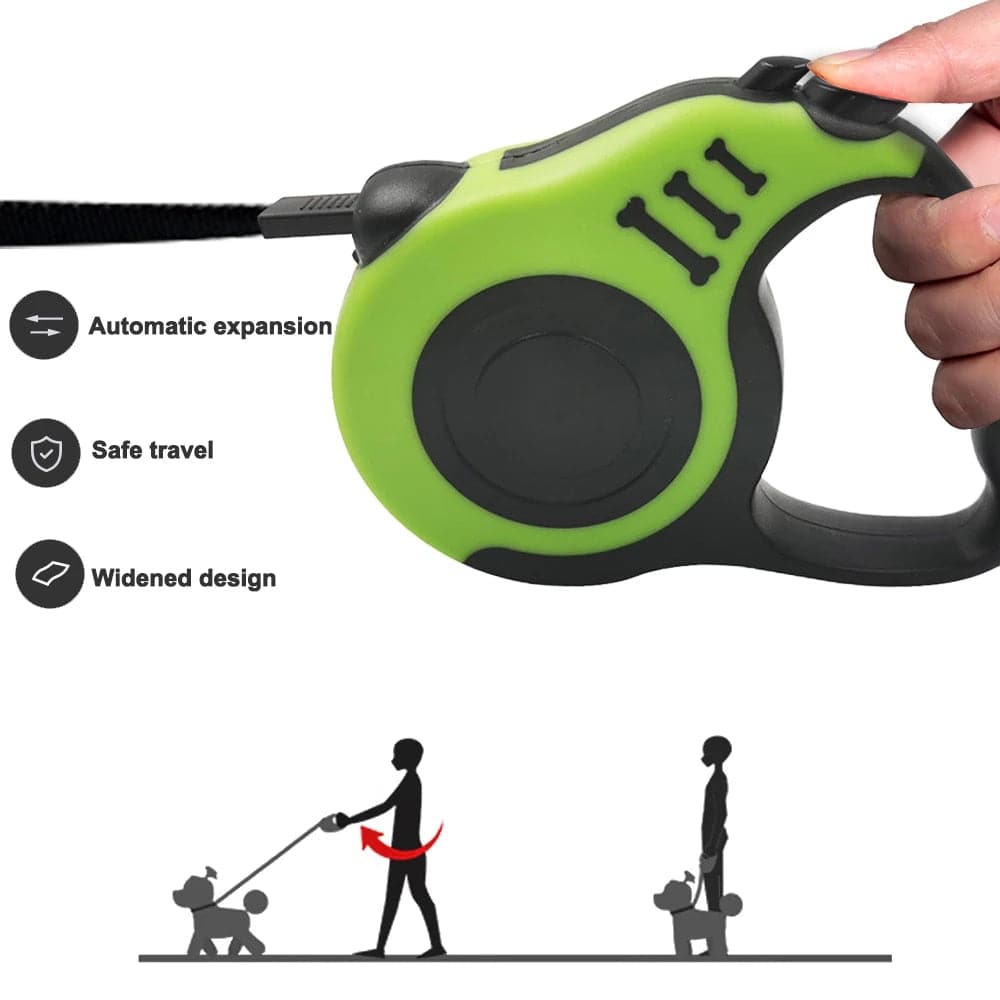 Automatic Retractable Dog Leash™ - FREE SHIPPING - Classy Pet Life