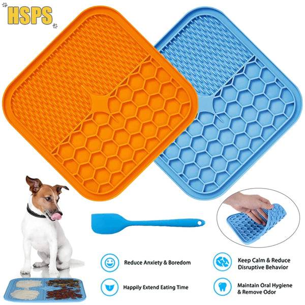 Anxiety-Relieving Interactive Lick Mat for Dogs and Cats - Free Today - Classy Pet Life