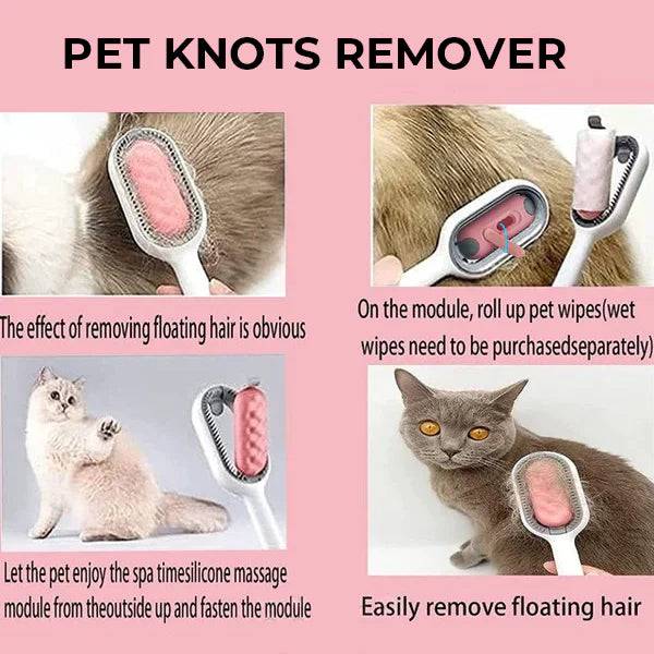 Pet Hair Removal Comb with Water Tank - FREE SHIPPING - Classy Pet Life