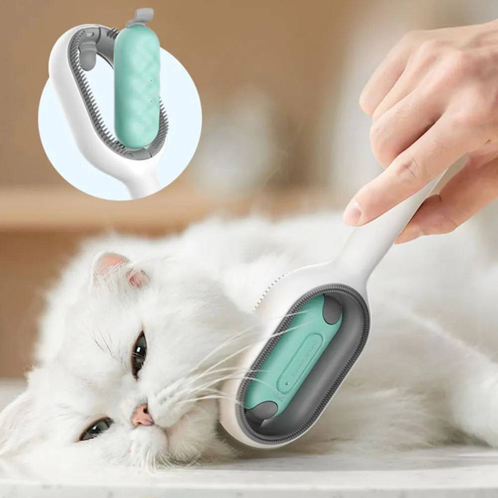 Pet Hair Removal Comb with Water Tank - FREE SHIPPING - Classy Pet Life