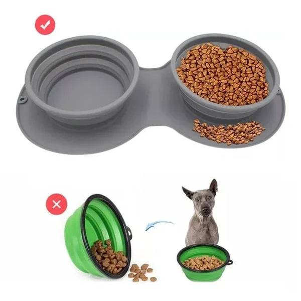 Travel Dog Diner Set - Free Shipping - Classy Pet Life