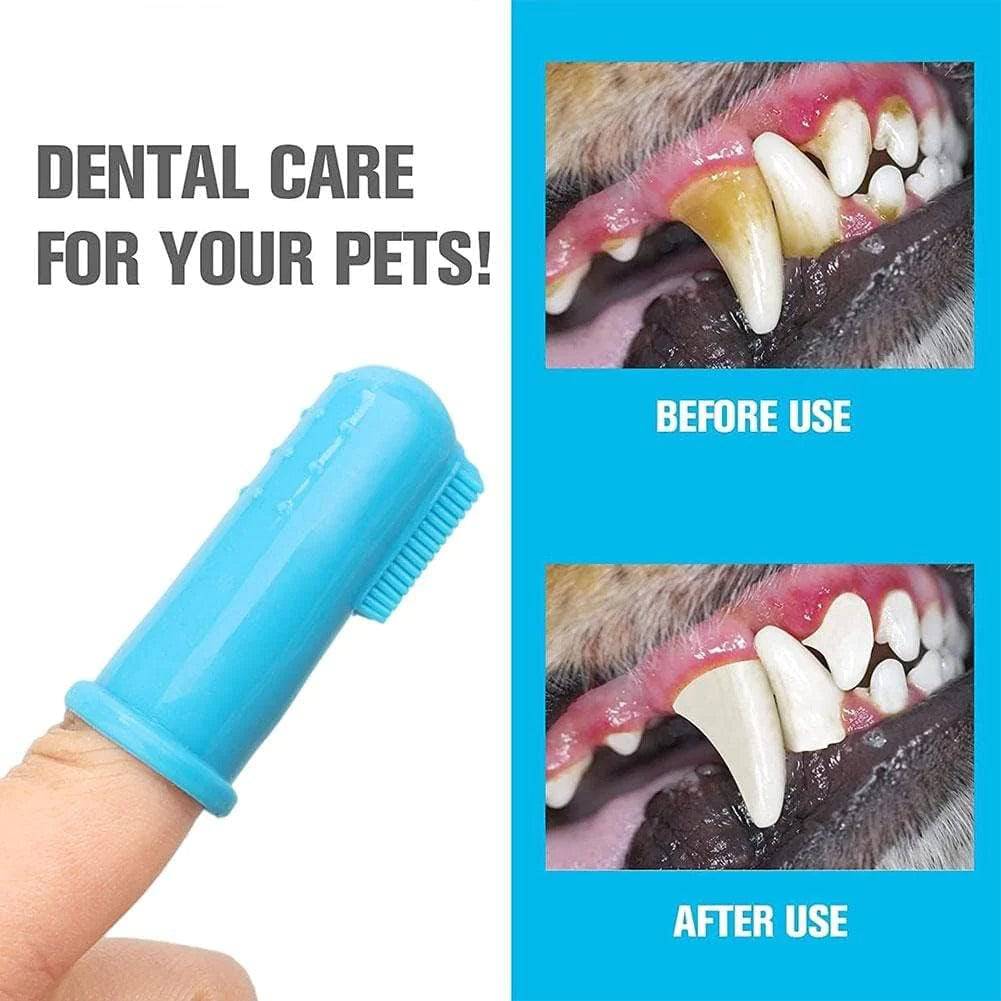 Pet Finger Toothbrush (3-Pack) - FREE TODAY ONLY - Classy Pet Life