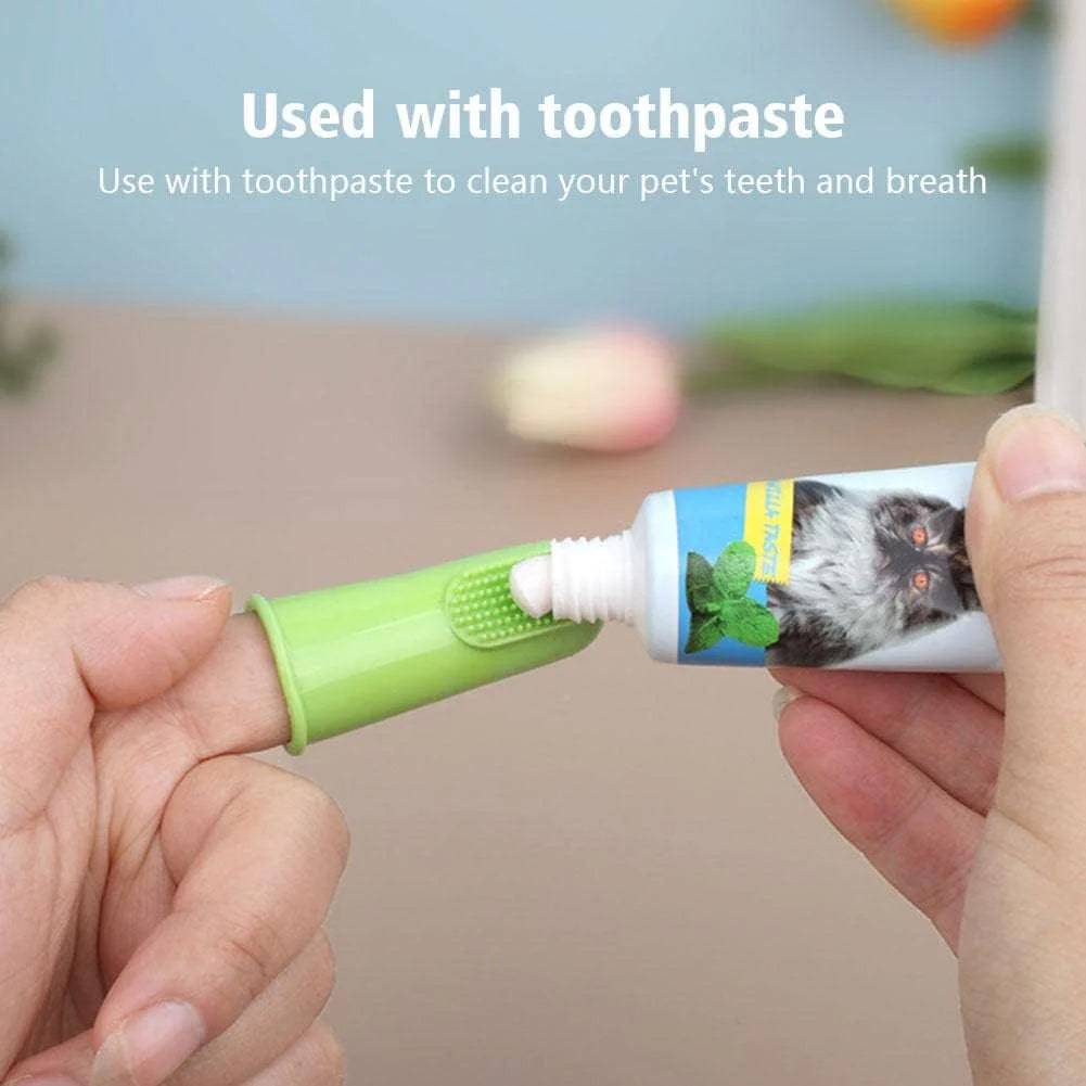Pet Finger Toothbrush (3-Pack) - FREE TODAY ONLY - Classy Pet Life
