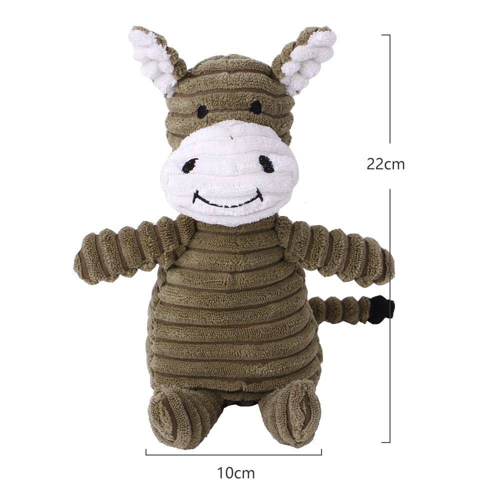 IMMORTAL SQUEAKER PLUSH TOY FOR AGGRESSIVE CHEWERS - Classy Pet Life