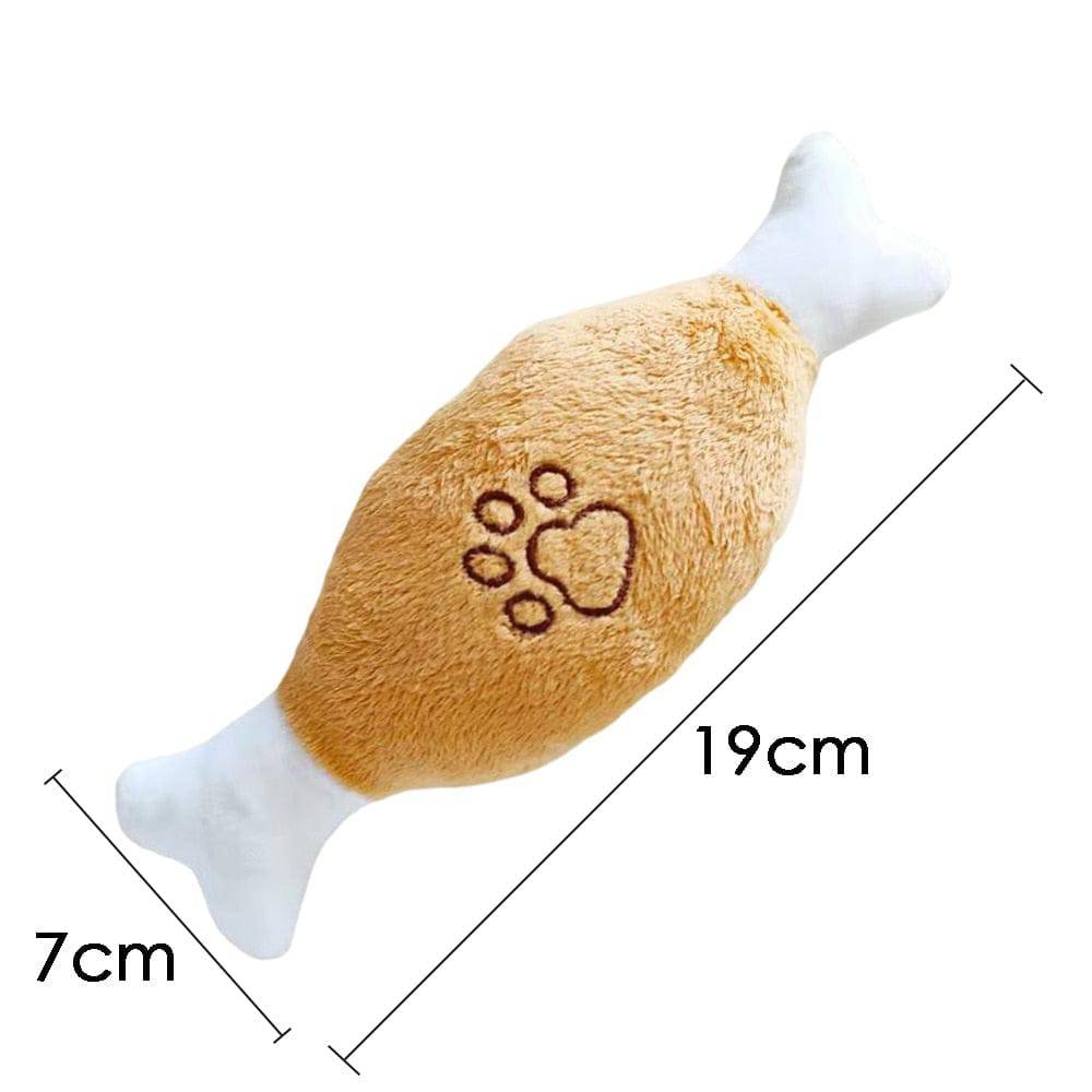 IMMORTAL SQUEAKER PLUSH TOY FOR AGGRESSIVE CHEWERS - Classy Pet Life