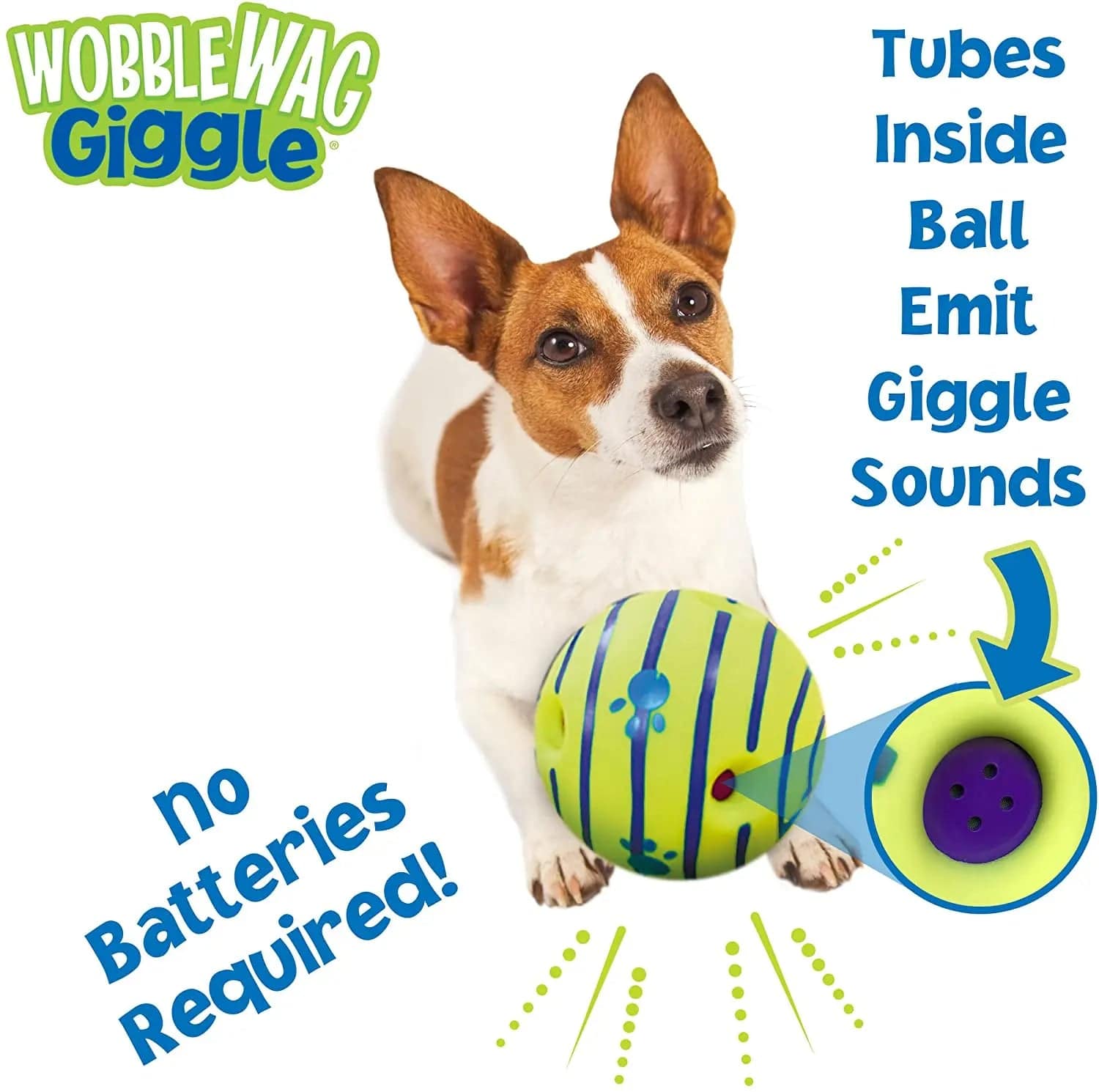 Wobble Wag Giggle Glow Ball - FREE SHIPPING - Classy Pet Life