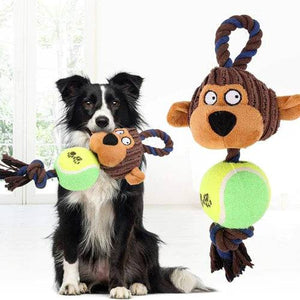 Durable Indestructible Toy With Ball - FREE TODAY ONLY - Classy Pet Life