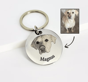 Custom Engraved Pet Photo Pendant -FREE TODAY ONLY - Classy Pet Life