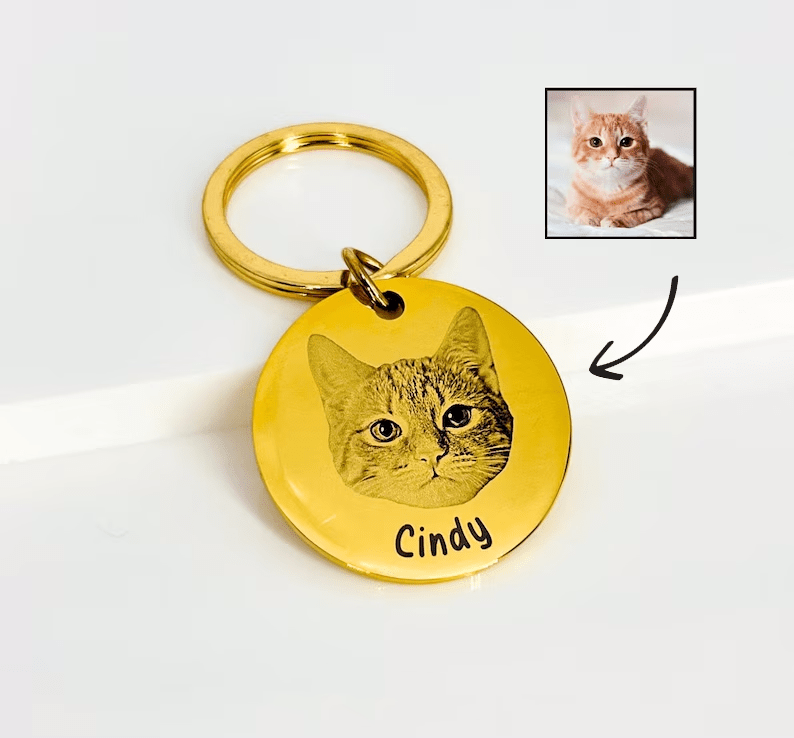 Custom Engraved Pet Photo Pendant -FREE TODAY ONLY - Classy Pet Life