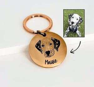 Custom Engraved Pet Photo Pendant -FREE TODAY ONLY - Classy Pet Life