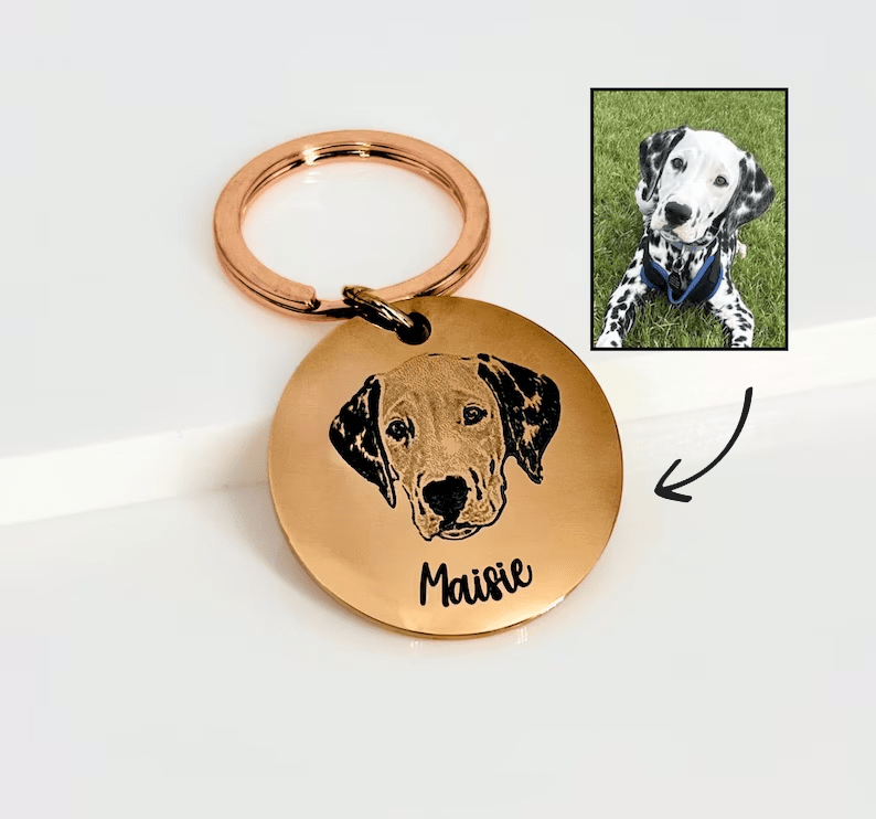 Custom Engraved Pet Photo Pendant -FREE TODAY ONLY - Classy Pet Life