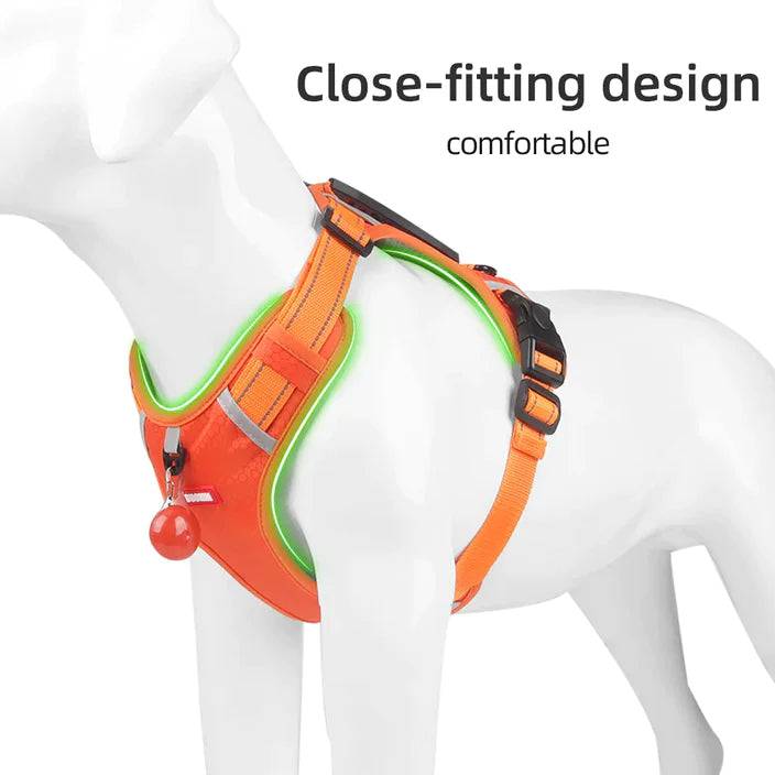 No Pull Reflective Dog Harness - FREE SHIPPING - Classy Pet Life