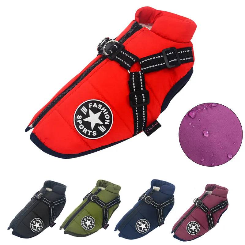 ClassyPetLife™ - Waterproof Jacket Harness - FREE SHIPPING - Classy Pet Life