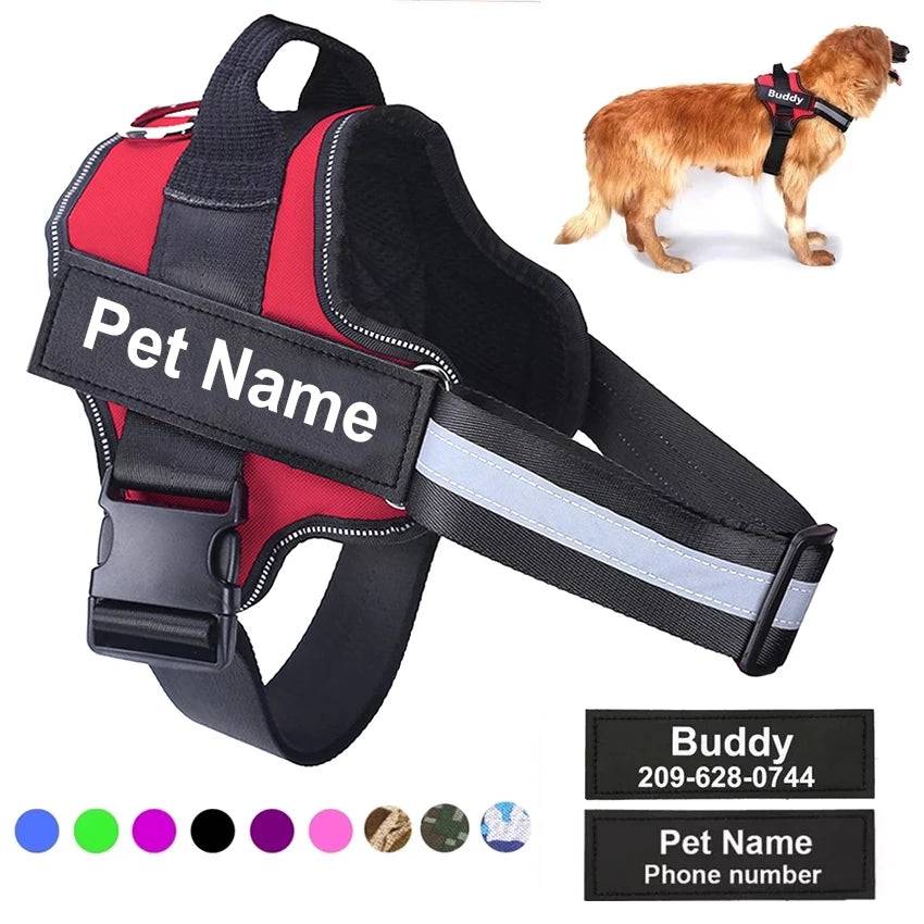 Personalized Breathable Dog Harness - FREE TODAY - Classy Pet Life