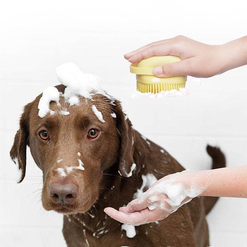 Dog Shampoo Dispenser Brush - FREE TODAY - Classy Pet Life