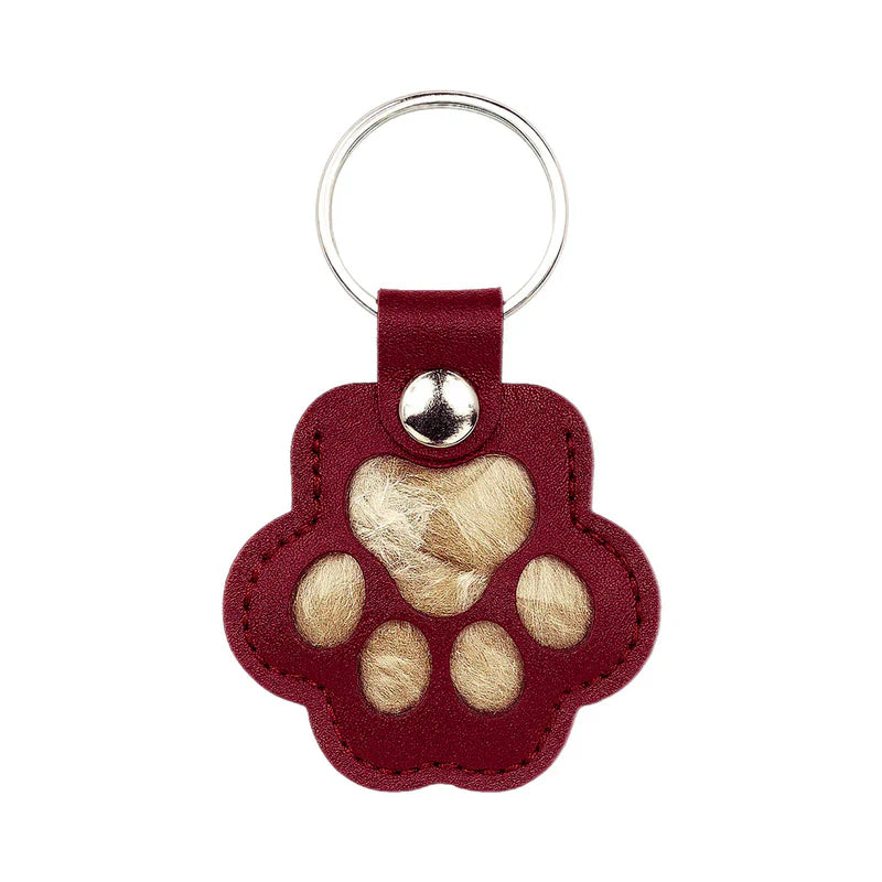 FurEverKeeps™ Paw Print Pet Hair Keepsake Keychain – FREE Today Only