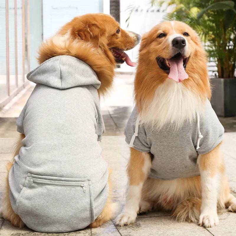 Dog Hoodie Sweatshirts with Pockets - Free Today Only - Classy Pet Life