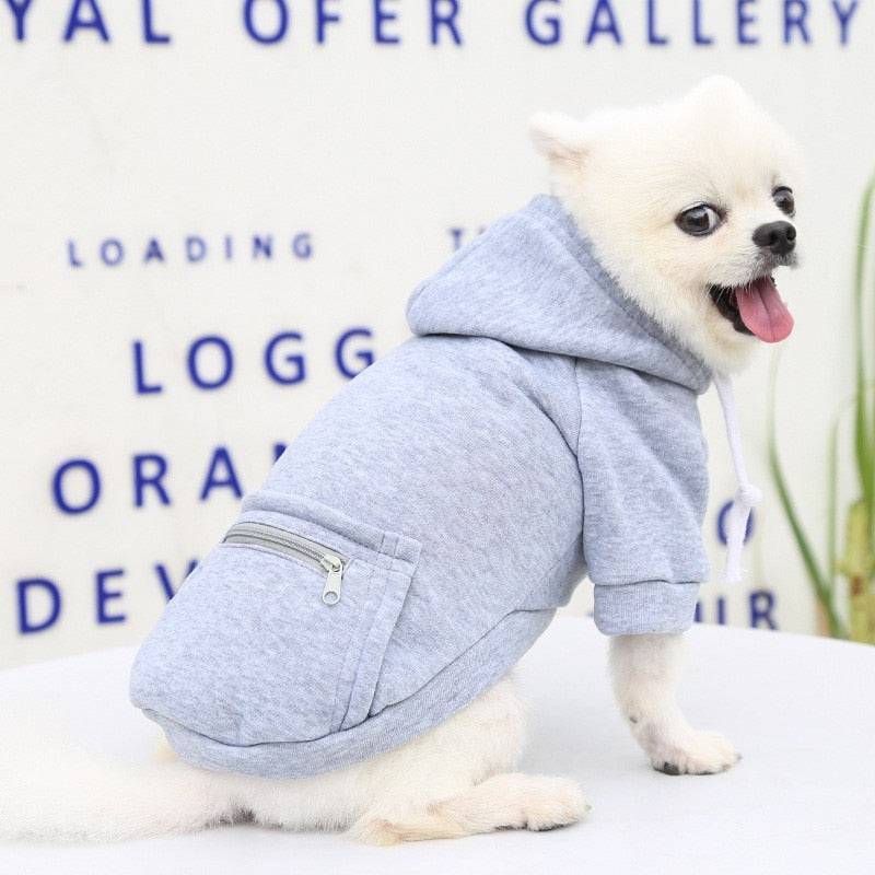 Dog Hoodie Sweatshirts with Pockets - Free Today Only - Classy Pet Life