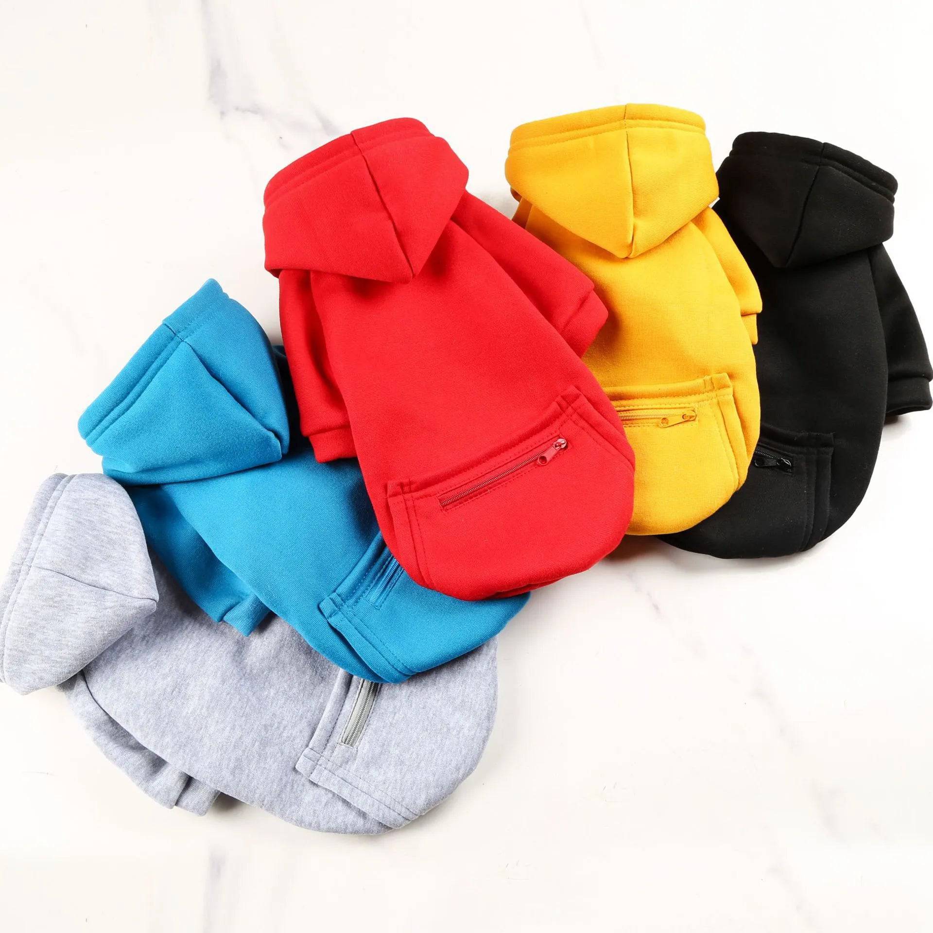 Dog Hoodie Sweatshirts with Pockets - Free Today Only - Classy Pet Life