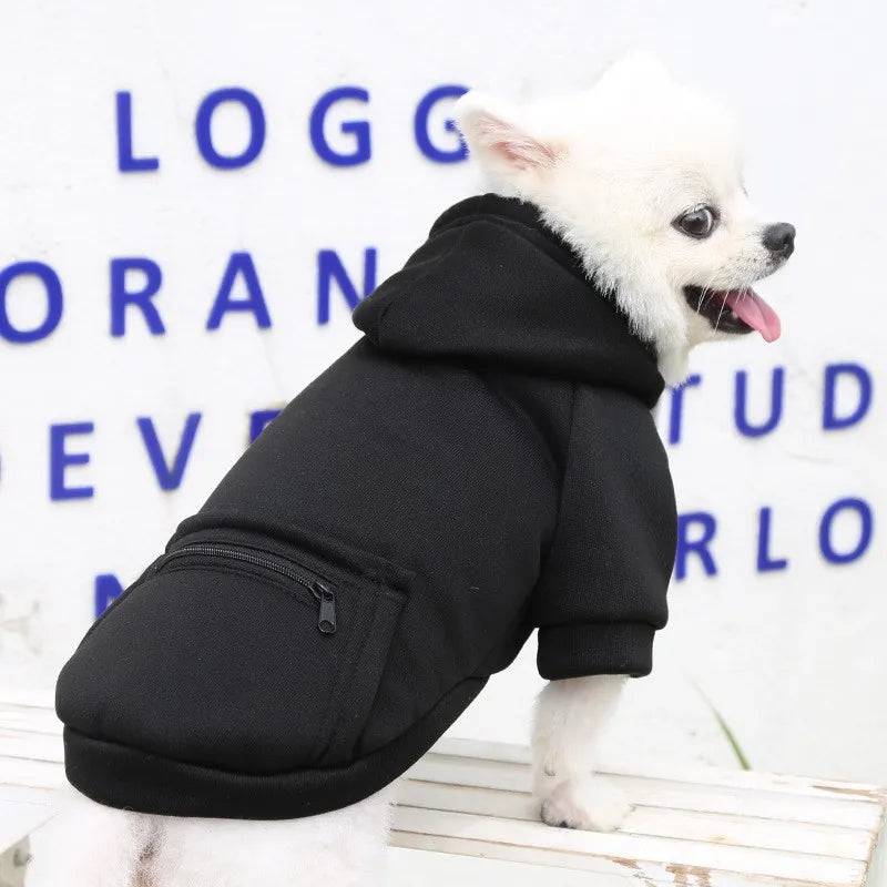 Dog Hoodie Sweatshirts with Pockets - Free Today Only - Classy Pet Life