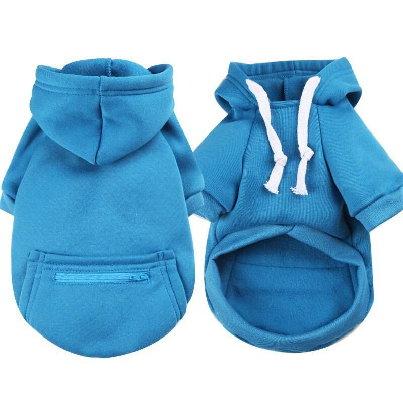 Dog Hoodie Sweatshirts with Pockets - Free Today Only - Classy Pet Life