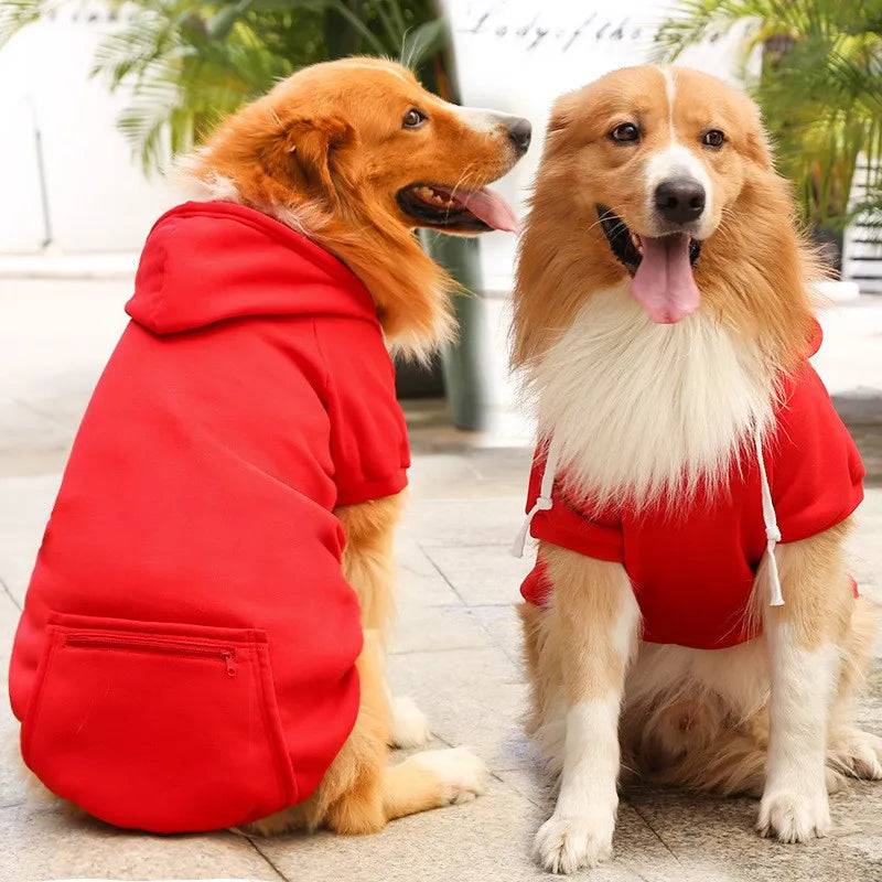 Dog Hoodie Sweatshirts with Pockets - Free Today Only - Classy Pet Life