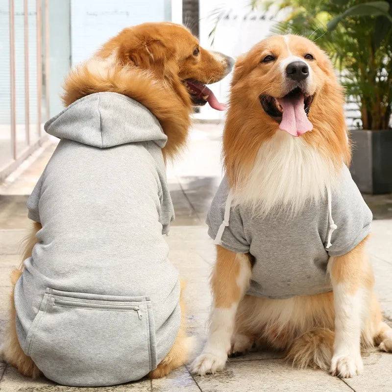 Dog Hoodie Sweatshirts with Pockets - Free Today Only - Classy Pet Life
