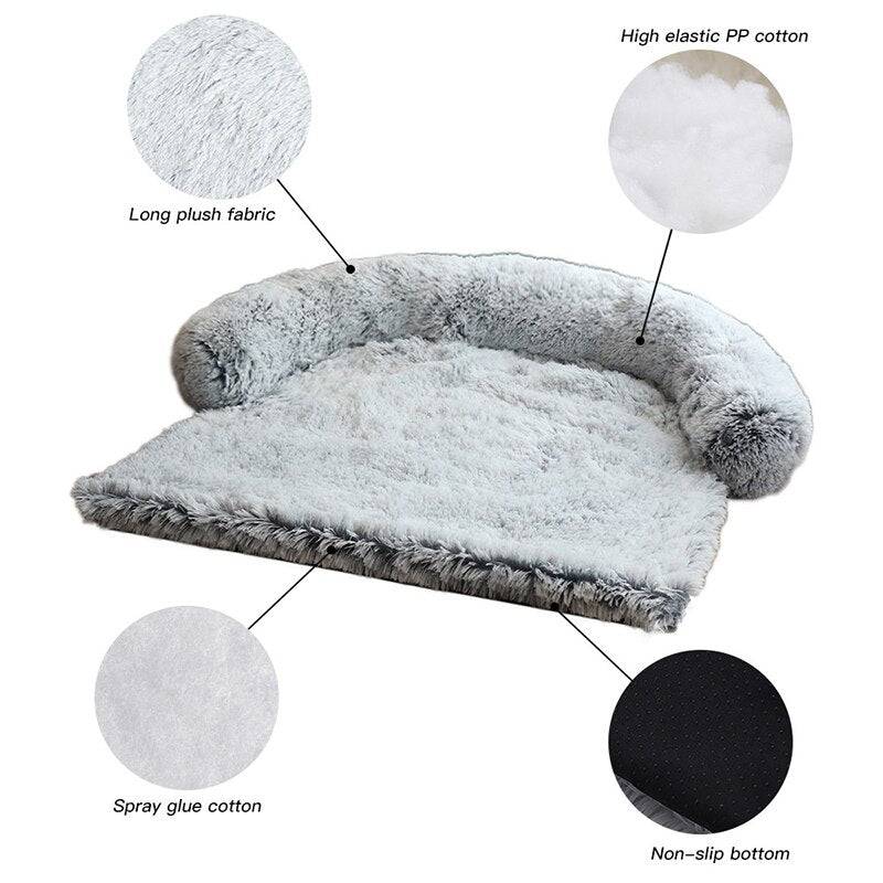 Premium Calming Pet Bed & Furniture Protector - FREE SHIPPING - Classy Pet Life