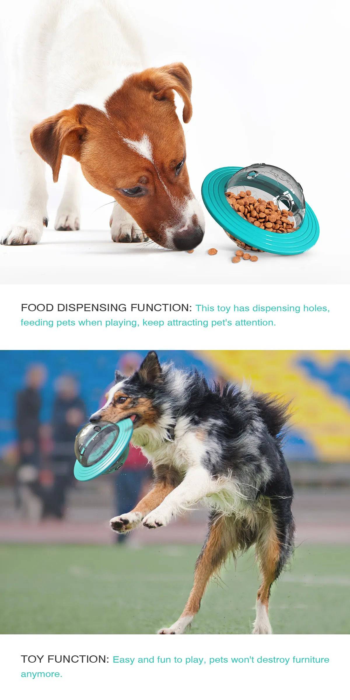 IQ Treat Ball – Dog Treat Ball (Treat Dispensing Toy and Interactive Toy)-FREE SHIPPING TODAY - Classy Pet Life